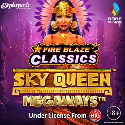 Persentase RTP untuk Fire Blaze: Sky Queen Megaways oleh Play Tech